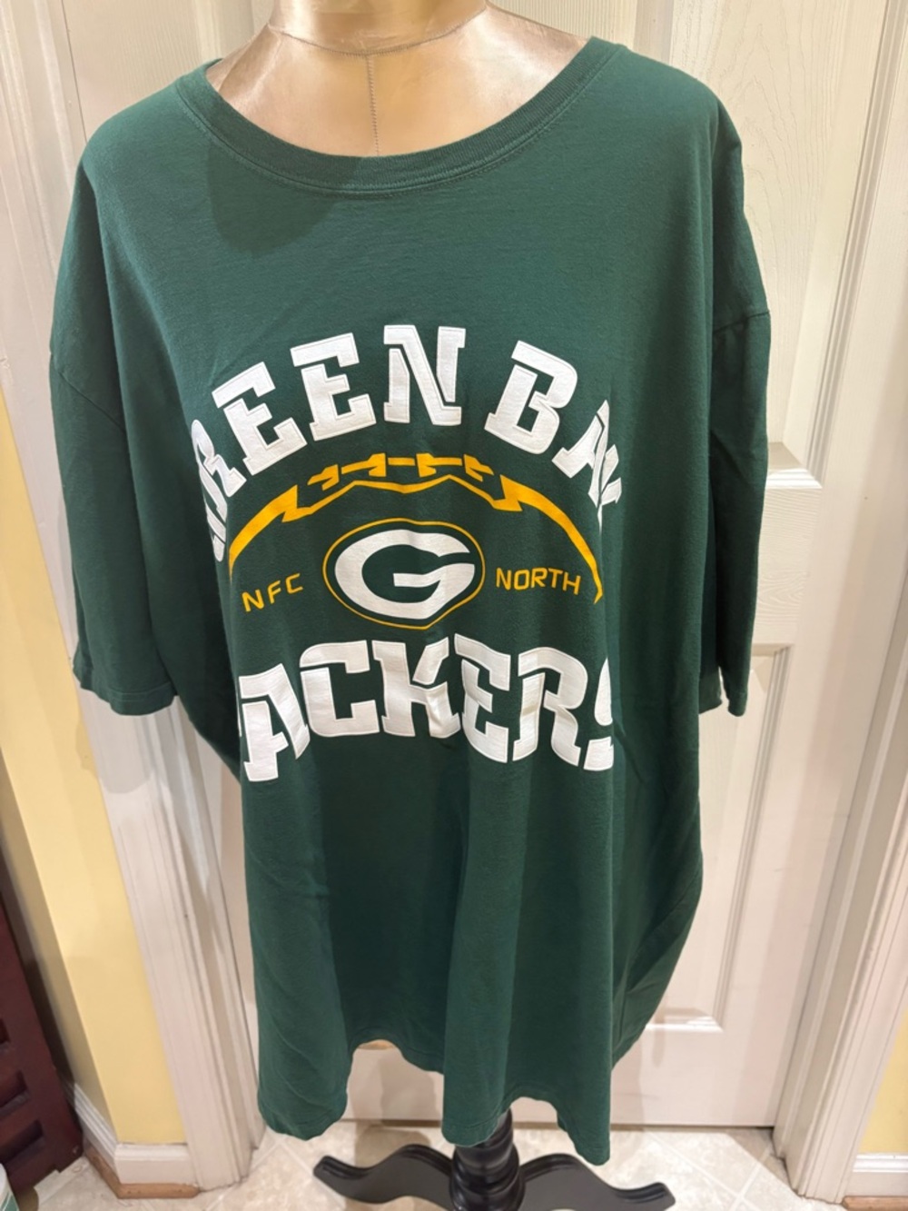 NFL Pro Line Green Graphic agree Bay Packers Tee - 4XL - Picture 7 of 9
